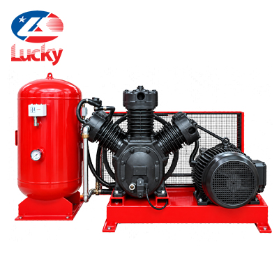 Máy nén khí piston cao áp 180 lít 10HP (7.5kW) 30bar Lucky Sun LK10180